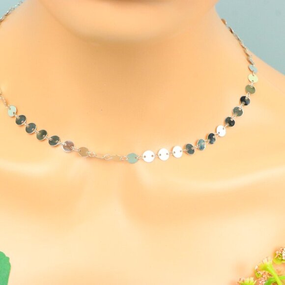 Delicate & Contemporary Necklace Chain, A Lovely Choice for Women, EVCH1552 - Picture 5 of 10